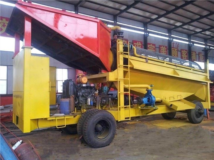 Gold Panning Diamond Trommel Screen