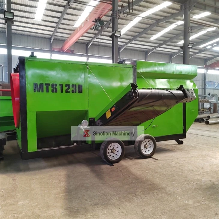 Compost Trommel Screen Machine for sale