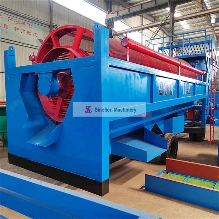 Mobile Alluvial Gold Washing Plant