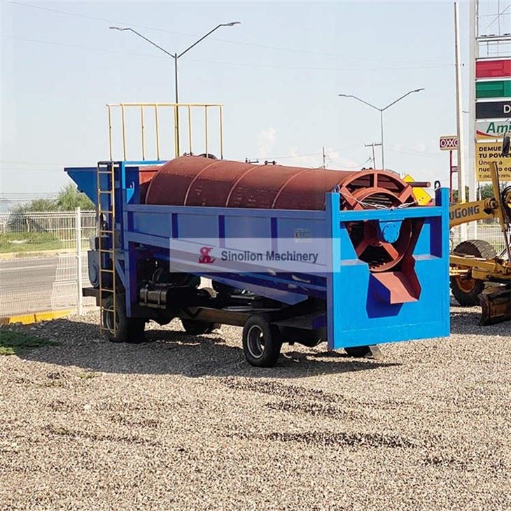 Mobile Alluvial Gold Washing Plant