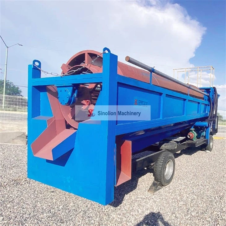 Mobile Alluvial Gold Washing Plant
